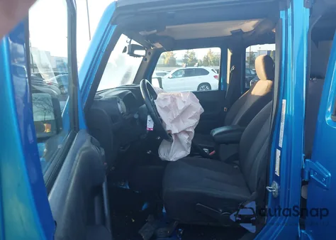 2016 Jeep Wrangler Unlimited Sport from USA, damaged, VIN 1C4BJWDG1GL166357